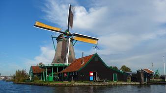 Zaanse Schans Wind Mill Tourism