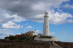 Lighthouse St Mary Whitley Bay