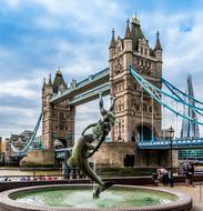 Girl With A Dolphin Tower Bridge