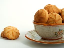 cookies in a plate