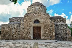 cyprus castle tree yard