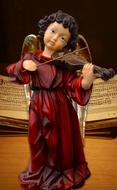 Angel playing on Violin figurine