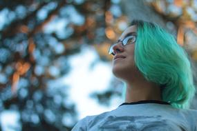 Girl Model Hair