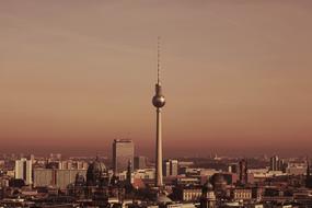 Berlin Tv Tower Skyline