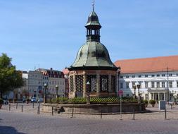 Marketplace Wismar Germany