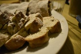 soft delicious bread on a plate