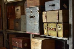 Suitcase Suitcases Old