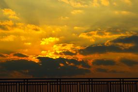 Sunset Sky Background