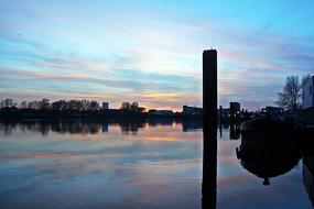 Twilight Sunset Hamburgensien