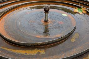 Fountain Hans Scholl Rust