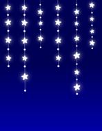 star background blue