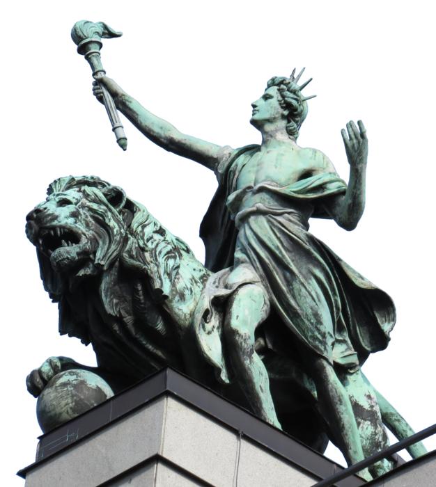 Statue Ruler Lion