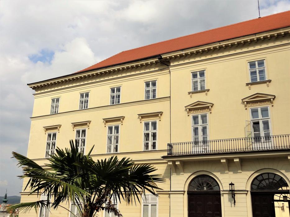 The View From the garden of Castle Boskovice