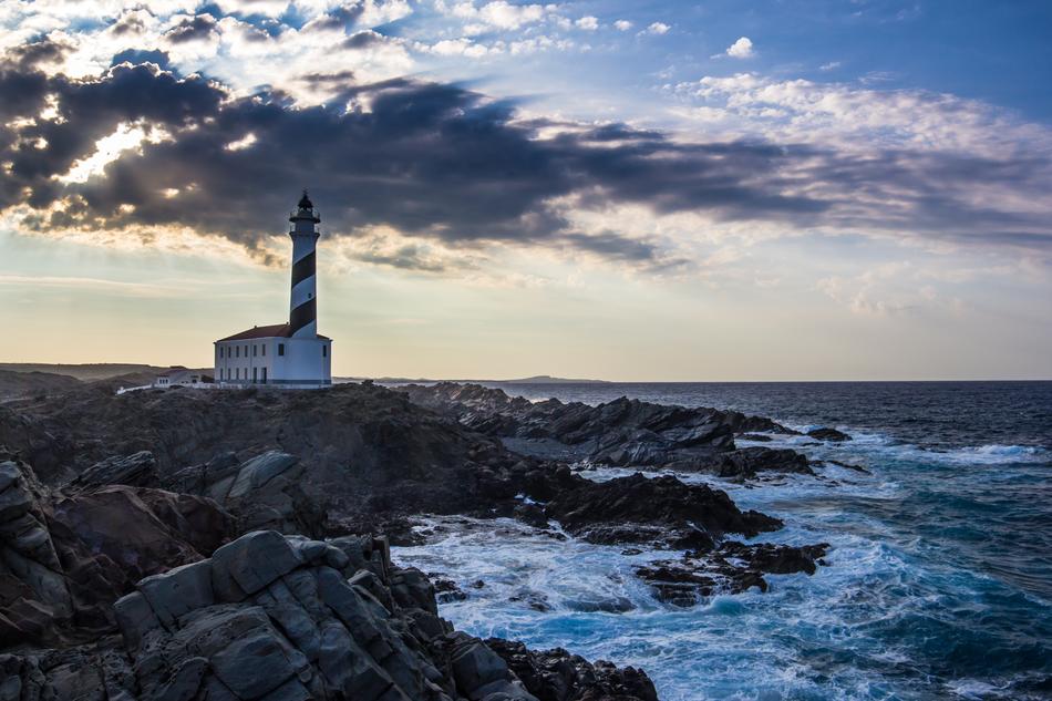 Lighthouse Sea Ocean