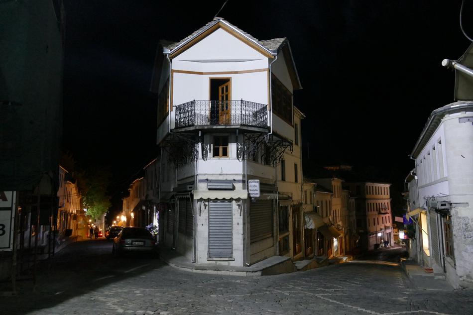 The city of Girokastra, included in the UNESCO World Heritage List