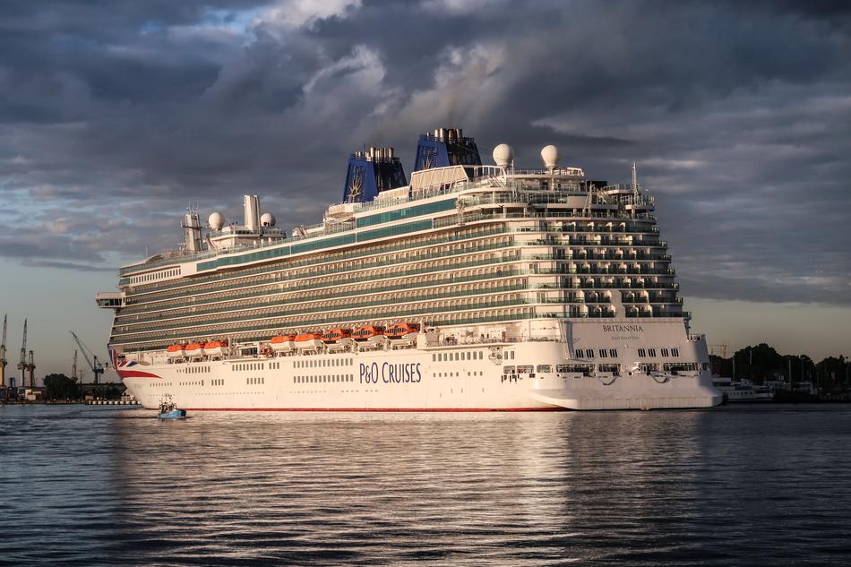 Cruise Ship Britannia Baltic Sea