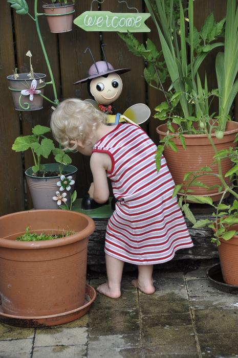 Child Terrace Play