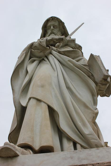 St Paul Statue Marble