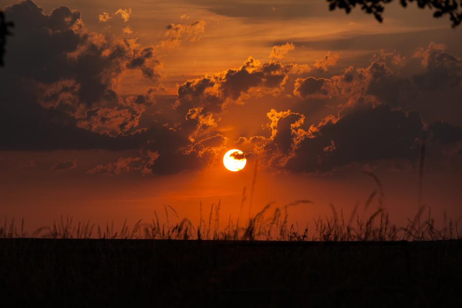 Sunset Red Sun