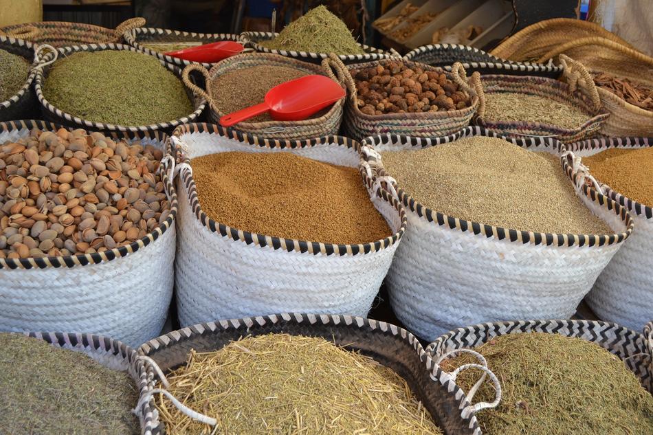 fragrant spices in a bag