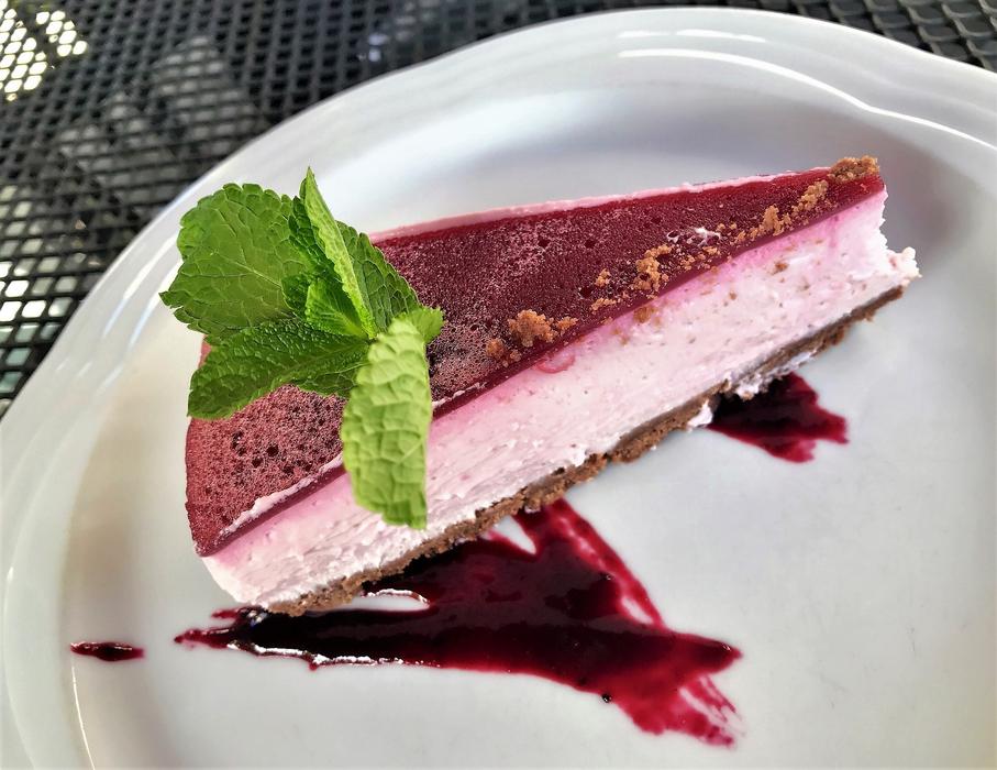 Cherry cream pie
