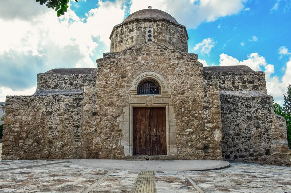cyprus castle tree yard