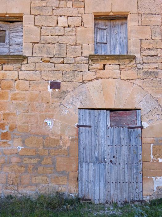 House Old Carved Stone