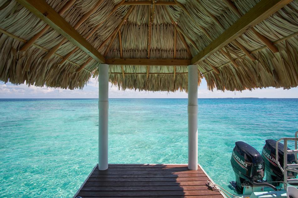 Dock Ocean Turquoise Water