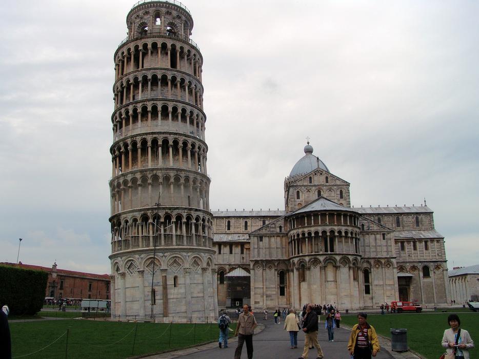 Italy Pisa Leaning Tower Places Of