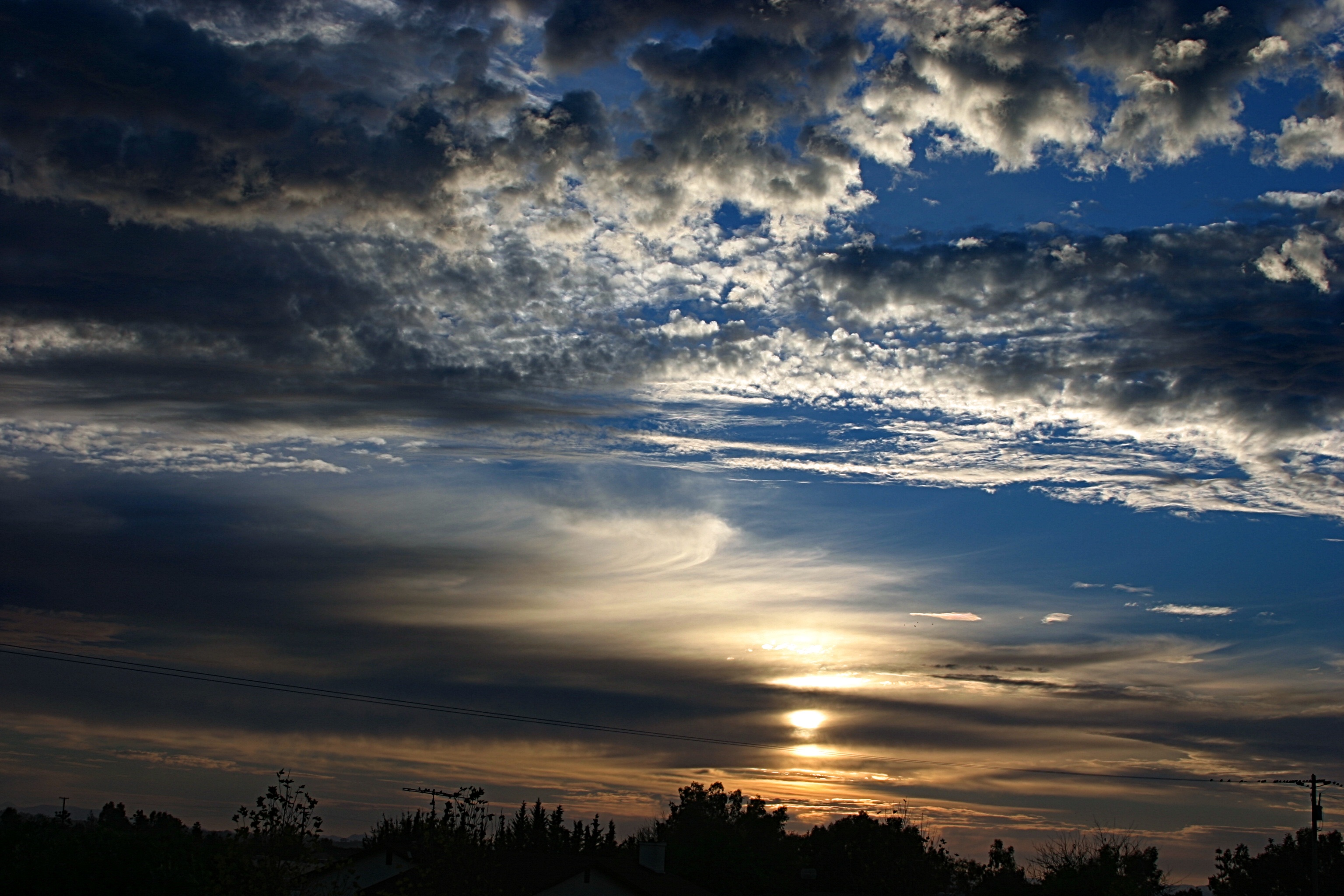 Sunset Majestic Sky free image download