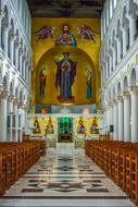 church inside the building