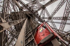 The Eiffel Tower Lift Architecture