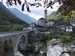 Valle Verzasca Mountains