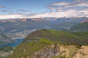 Switzerland Ticino Lugano Lake