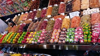 candy store at the market