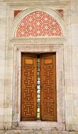 Glass wood Door cami