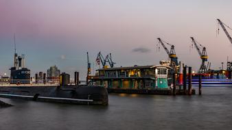 Hamburg Elbe U Boat