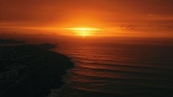 Newquay England Sea