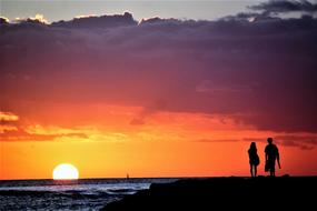 Sunset Surf Usa