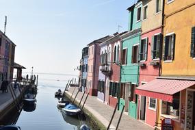 Burano Houses Italy town