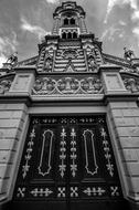 the gate of the old church