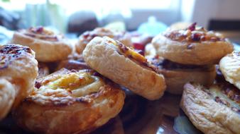 delicious hot baked goods