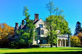 Mansion Estate in Autumn