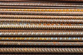 Construction iron rods