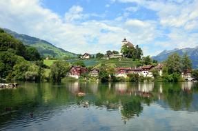 City Water Lake scenery