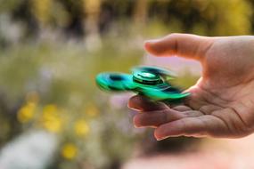 Spinner Fidget in hand