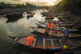 Boat Hoian Water