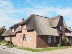 Friesenhaus House with Thatched Roof