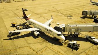 Arrival Plane Airport Travel