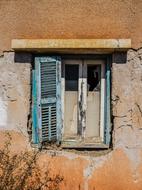 Window Wooden Old wall